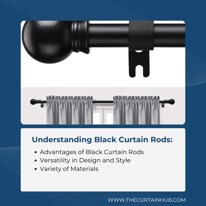 Black Curtain Rods