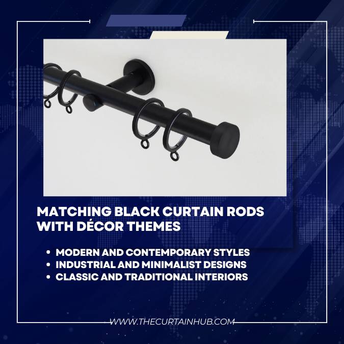 Black Curtain Rods