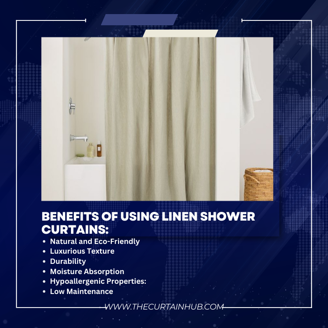 Linen Shower Curtains