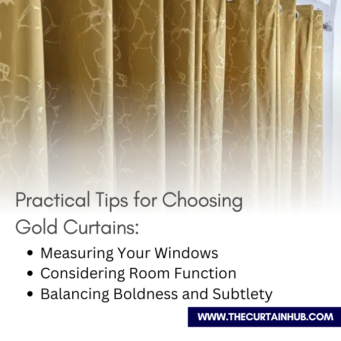 Gold Curtains