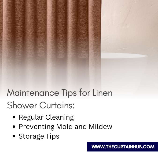 Linen Shower Curtains