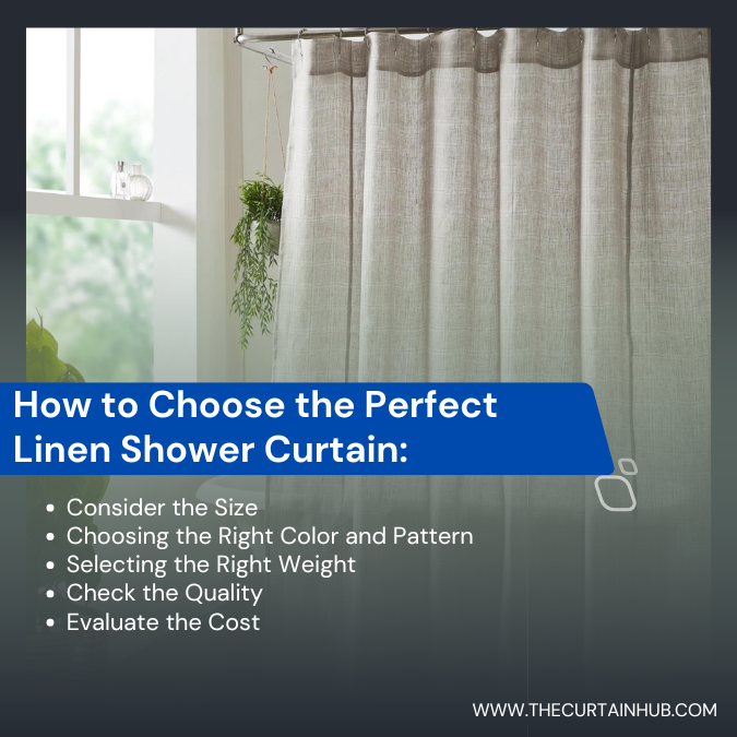 Linen Shower Curtains