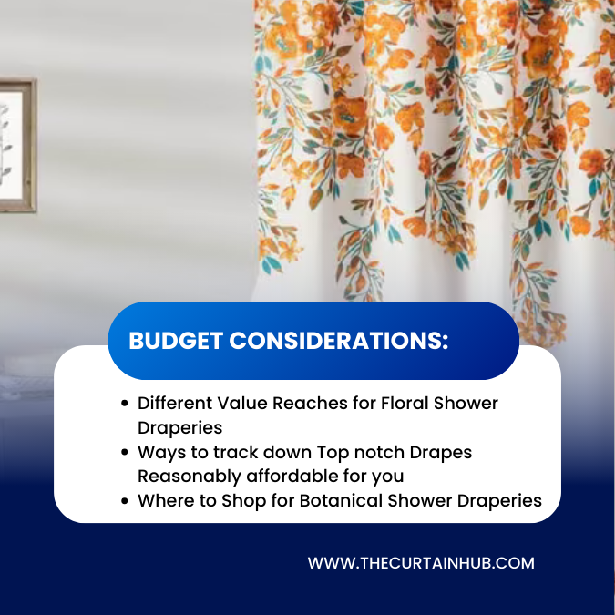 Floral Shower Curtain