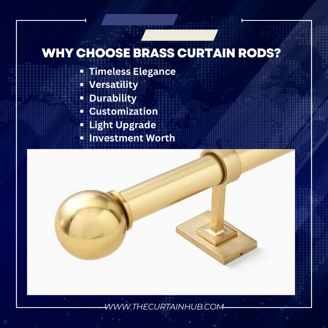 Brass Curtain Rods